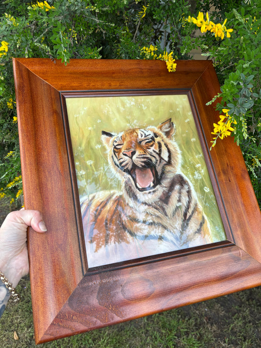 'Spring Cub' | Oil on Panel | 25x30 cm | Framed